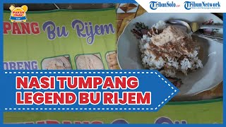 Kuliner Legendaris di Sragen: Nasi Tumpang Bu Rijem di Masaran sejak 1970, Langganan Para Pejabat