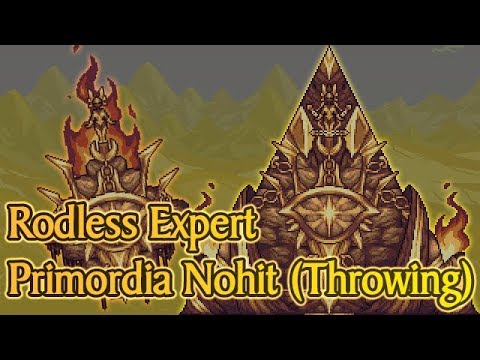 Rodless Expert Primordia Nohit (Throwing) | Shadows of Abaddon Mod Terraria