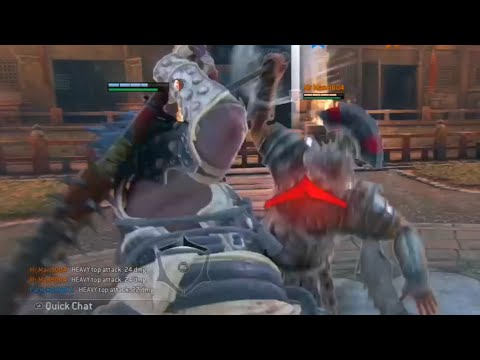 The battle of forward ￼heavy shugoki vs centurion For Honor