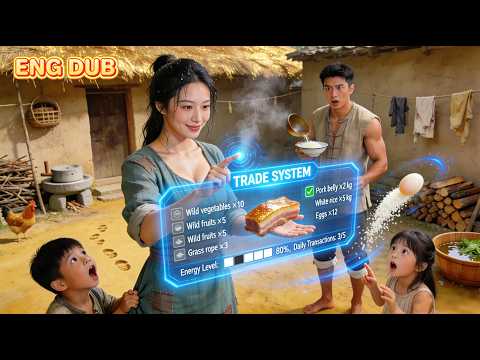 【ENG DUB】🔥Reborn as a Villainous Village Woman—She Turns Famine into Fortune with a Trading System