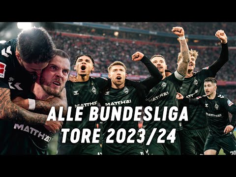 ALLE BUNDESLIGA TORE DER SAISON 2023/24 | SV Werder Bremen