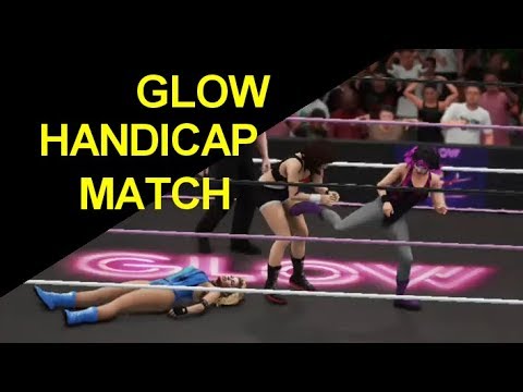 GLOW 1985 Justine vs Cheryl and Alexia