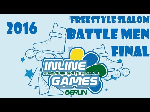 Inline Games Berlin 2016 - Freestyle Slalom Battle Men Final