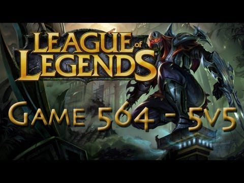 LoL Game 564 - 5v5 - Zed Epic Mid - 2/2