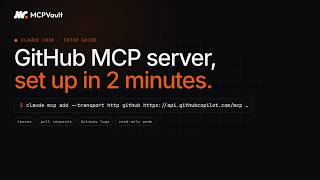 GitHub MCP server: set up in Claude Code in 2 minutes (and what it can