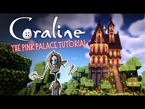 CORALINE INSPIRED - Gothic Mansion Minecraft Tutorial