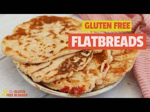 Gluten Free Flatbreads Recipe - Only 2 Ingredients!!