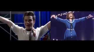 I'm The Greatest Star "Mash Up" Kurt Y Rachel | Glee