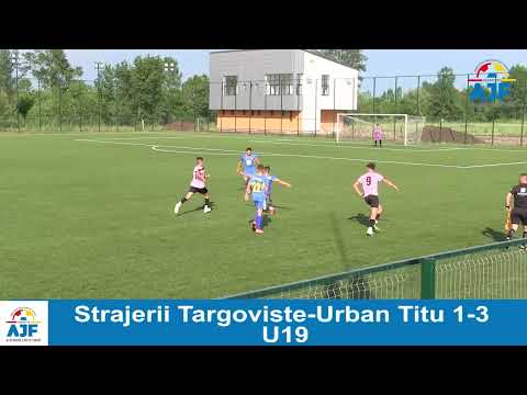Finala CJ U19 Străjerii Târgoviște vs. Urban Titu 1-3