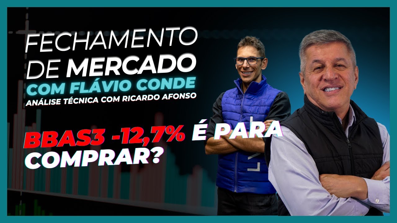 16/05 -  BBAS3 -12,7% É para COMPRAR?