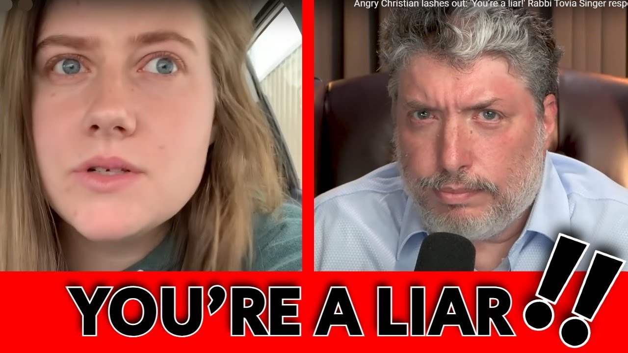 נוצרייה כועסת תוקפת: "הוא משקר!" הרב סינגר מגיב -Rabbi Tovia Singer