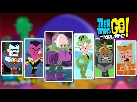 Complete LEGION OF DOOM Team in Super Tough Tourney - Teen Titans GO! Figure Gameplay