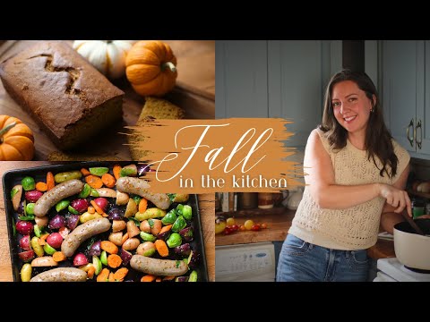 A Week of Fall Cooking, Baking & Freezer Prep! | Cozy Fall Recipes 