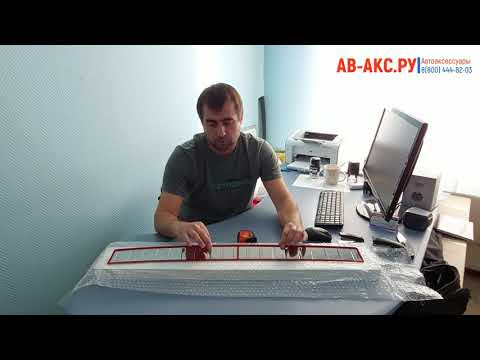 Видеообзор накладки на задний бампер Toyota Camry V70 с 2017 по 2022