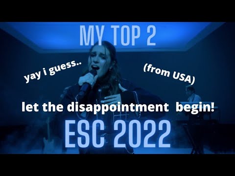 eurovision 2022 - my top 2 or something (extreme disappointment 🥳) where is giudi