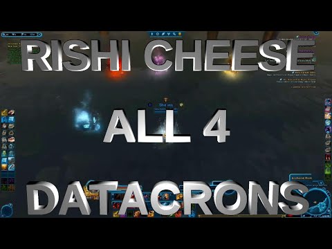 SWTOR - RISHI DATACRONS UNDER 10 MINUTES CHEESE / GLITCH, ALL 4 DATACRONS EASY CHEESE