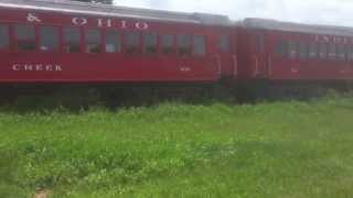 preview picture of video 'Lebanon Mason and Monroe Railroad GP-7 #55 (C&O #5704)'