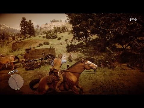 Red Dead Redemption 2 Ambush With Wagon By The O'Driscoll's