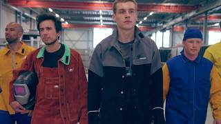 Svářecí kabát Weldas Arc Knight zesílený, velikost L