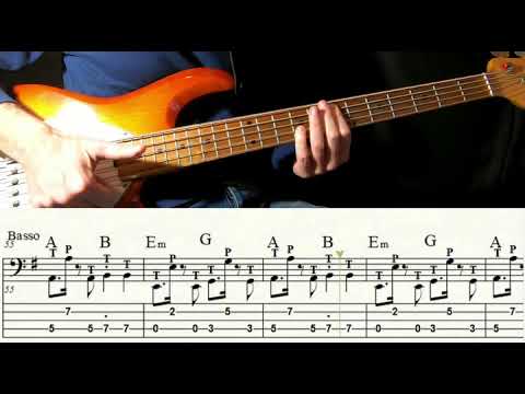 La Rappresentante di lista - Ciao ciao (bass tab + score)