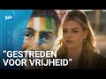 Davina Michelle met jongeren in gesprek over vrijheid