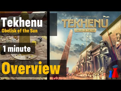 Tekhenu: Obelisk of the Sun -1 minute Overview - Peaky Boardgamer