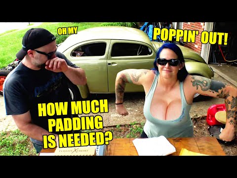 🔧Pop Out Windows and Sound Padding 🔧 - 1956 Chop Top VW Beetle - 181