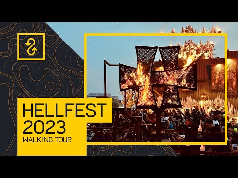 Hellfest 2023 Walking Tour