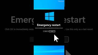 Hidden “Emergency Restart” in Windows