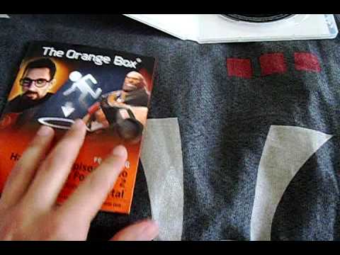 Unboxing Half Life Orange Box For PlayStation3