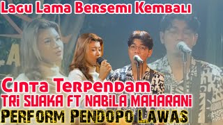 Download lagu CURHAT!! CINTA TERPENDAM VERSI NABILA MAHARANI FT TRI SUAKA LIVE PENDOPO LAWAS 12 4 2022 mp3