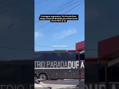 Contagem regressiva: Trio Parada Dura chega a Guarani de Goiás para show nesta sexta-feira 🎉