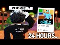Playing FAKE MM2 GAMES For 24 HOURS