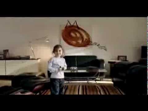 Schau Papa eine Katze!