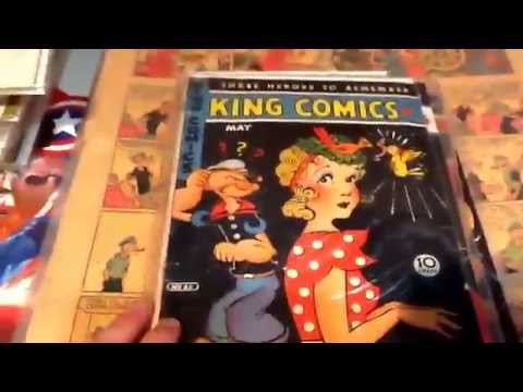 A History of Popeye Comics , my Popeye Comic collection