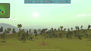 Disc golf valley (3 ace, 1 albatross in a row)