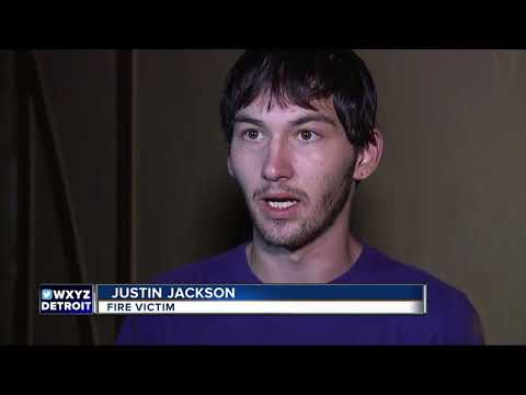 Minor injuries reported after fire at metro Detroit motel