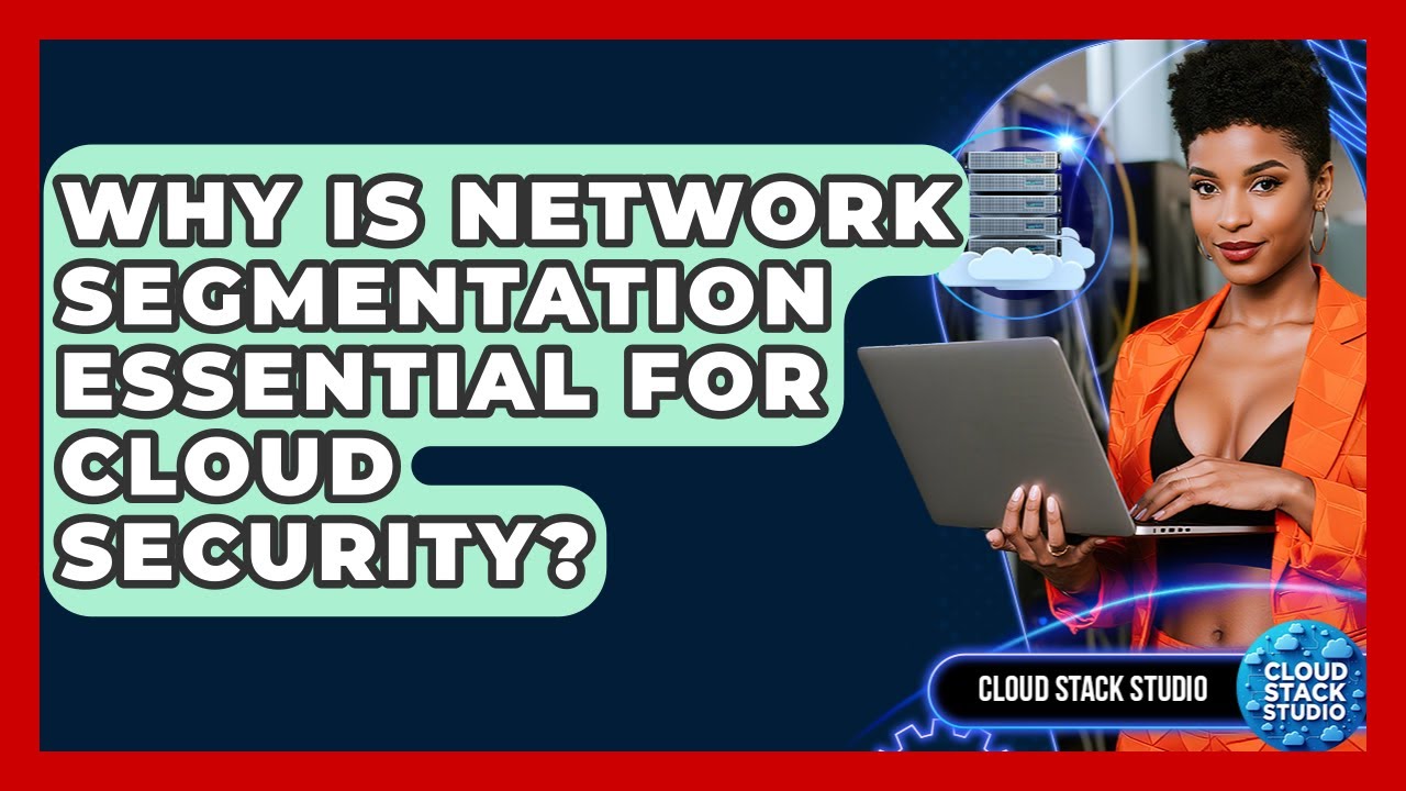 Why Is Network Segmentation Essential For Cloud Security? - Cloud Stack Studio