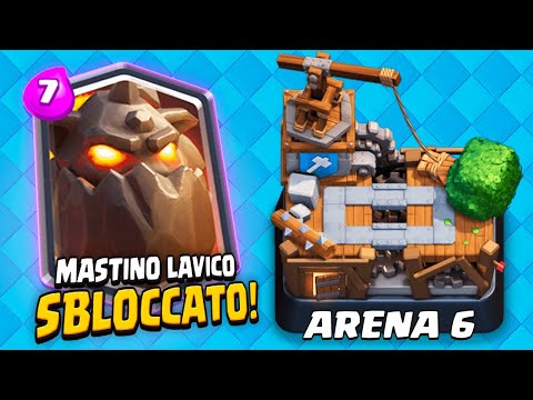 Sblocco il MASTINO in ARENA 6! Clash Royale ITA!