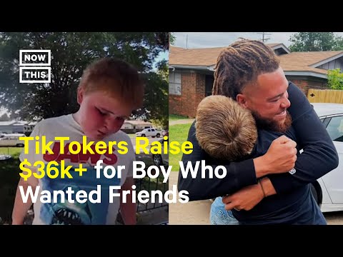 TikTokers Raise More Than $36k for Boy Who Wanted Friends
