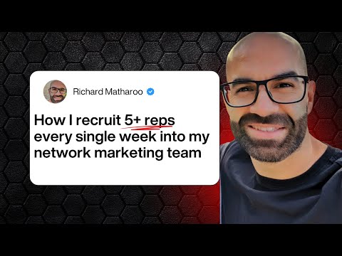 How To Recruit 5 Reps Every Week In Any Network Marketing Company
