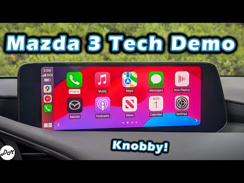 2024 Mazda 3 – 10.3" Infotainment Review | How-to Pair Phone, Apple CarPlay & Android Auto