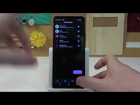 Sony Xperia 10 IV - How To Setup Custom Led Lamp Notifications ( NotifyBuddy App )