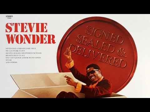 Stevie Wonder - 1970 - Signed Sealed & Delivered (2018 Tamla Vinyl){VM95ML●ART DJ Pre II}