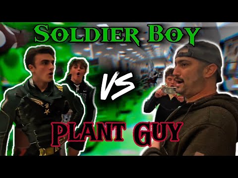 Man With Girlfriend Confronted By Soldier Boy!