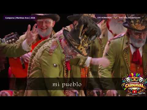Comparsa LOS HUMANOS – Cuarteta: Este reloj está avisando (cuarteta final popurrí) – Con Letra