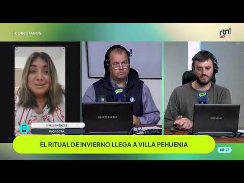 #conectadosrtn El Ritual de Invierno llega a Villa Pehuenia: nueva ed. de natación en aguas frías