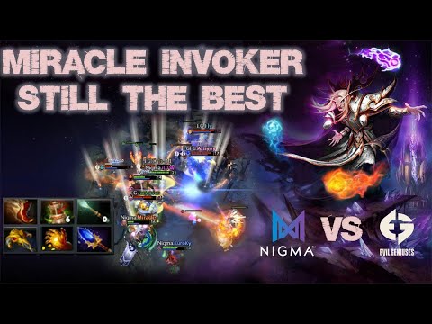Miracle Invoker | Team Nigma VS EG highlights | Weplay Animajor |