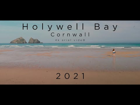 Scenske snimke Holywell Baya dronom