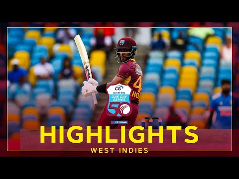 Highlights | West Indies v India | Hope Hits 63 For Victorious Windies | 2nd CG United ODI